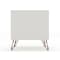 Manhattan Comfort Rockefeller 1.0 Nightstand, Off White and Nature 101GMC3 - alternate 6